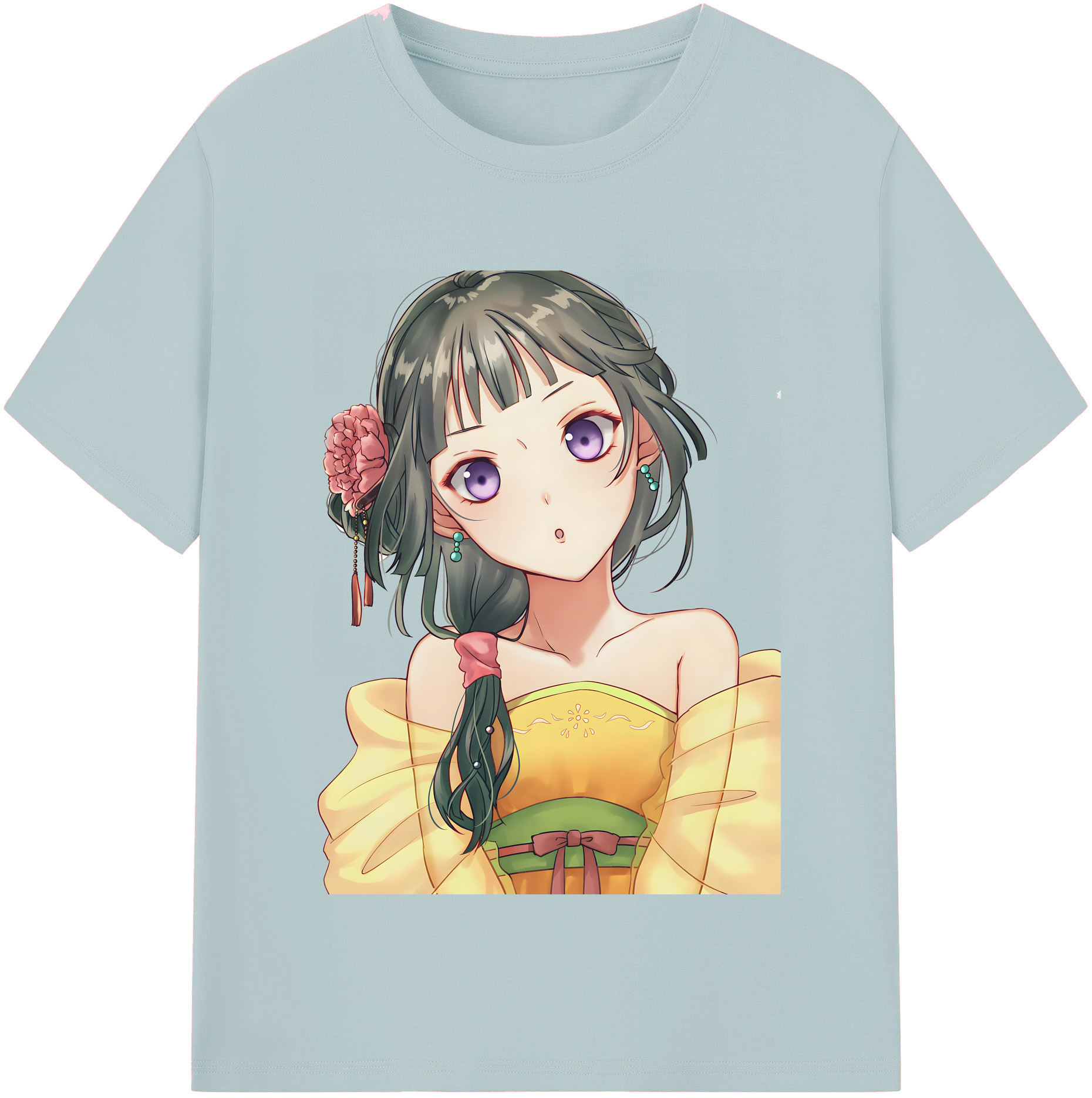 （画像用） 薬屋のひとりごと The Apothecary Diaries 綿100％半袖Tシャツ（フロントプリント）